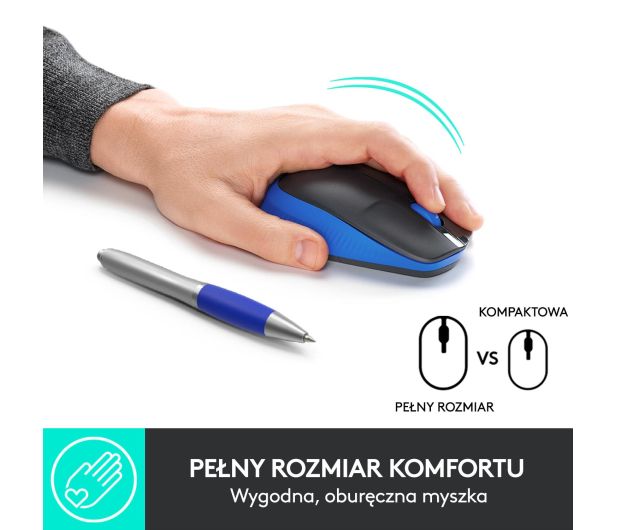 LOGITECH M190 Blue 910-005907 - 591050 - zdjęcie 7